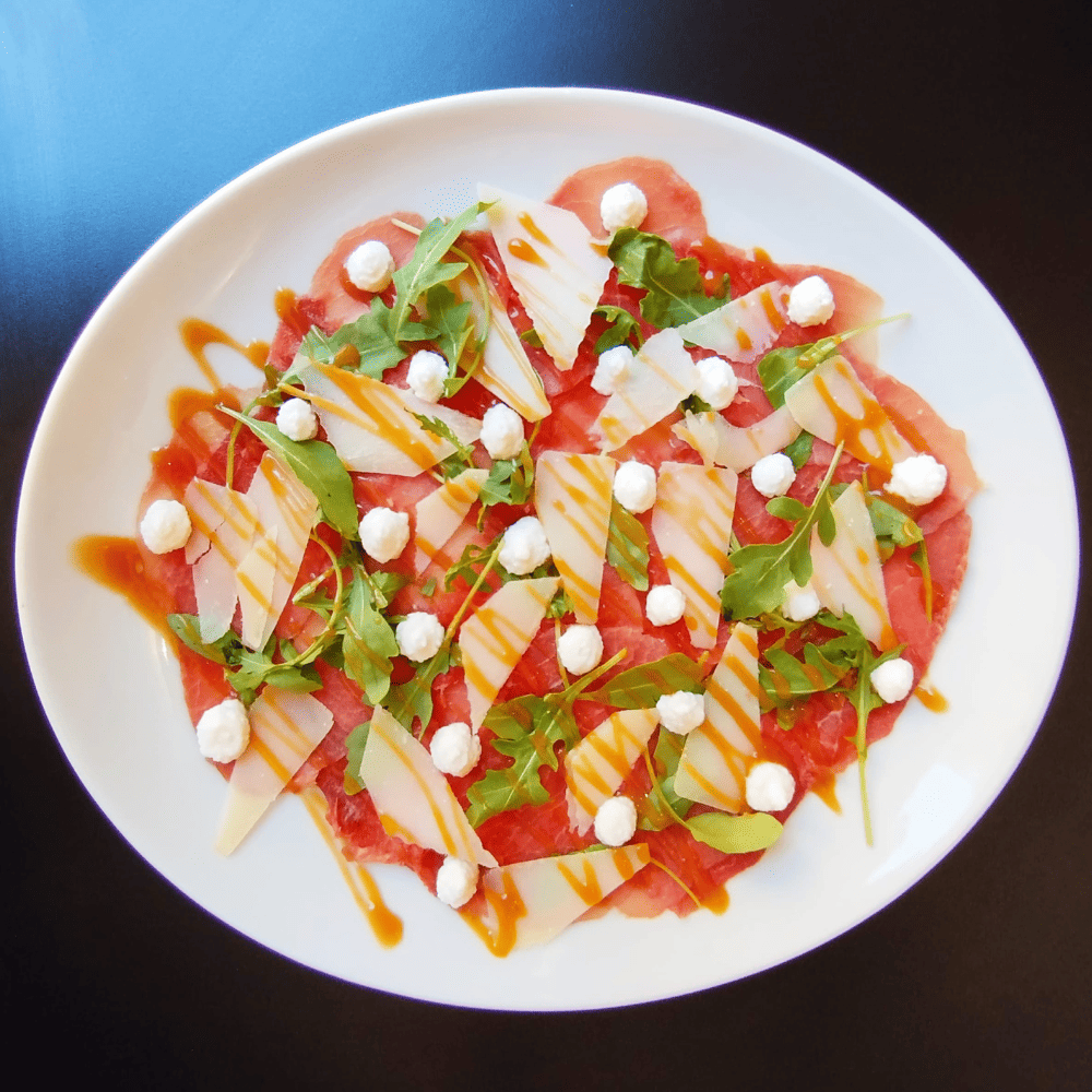 Carpaccio de vedella
