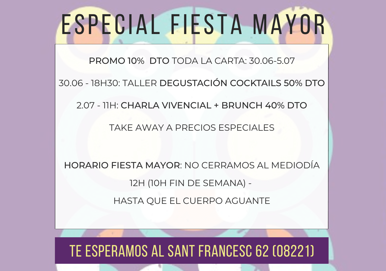 Fiesta mayor Terrassa 2023