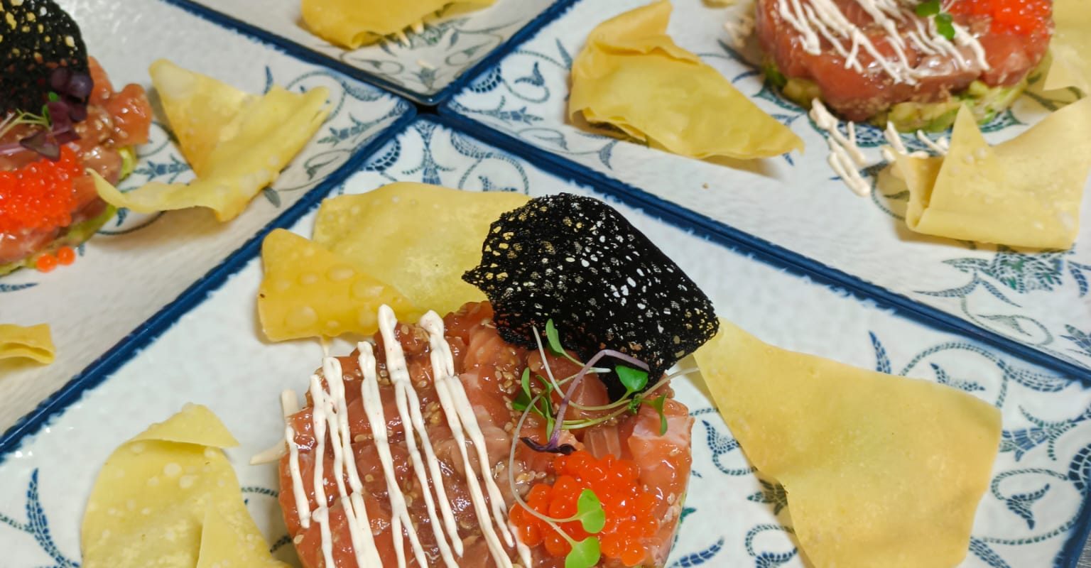 tártar salmón - katán restaurant