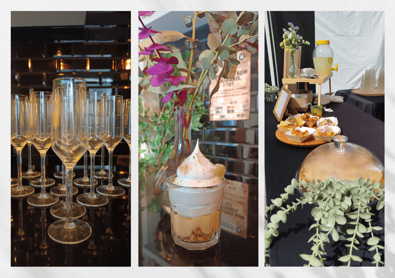 servei de càtering de Katán Restaurant per tot tipus d'esdeveniments: festa d'aniversari, un àpat veggie, festa infantil, inauguració d'un negocio reunió d'empresa