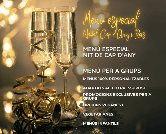 Festes de Nadal, Cap d'Any i Reis al centre de Terrassa - a Katán Restaurant