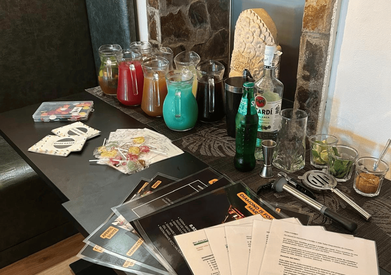 taller degustación cocteles centre Terrassa - Katán Restaurant